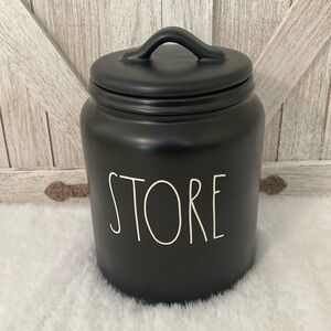 Rae Dunn Store Canister in Black